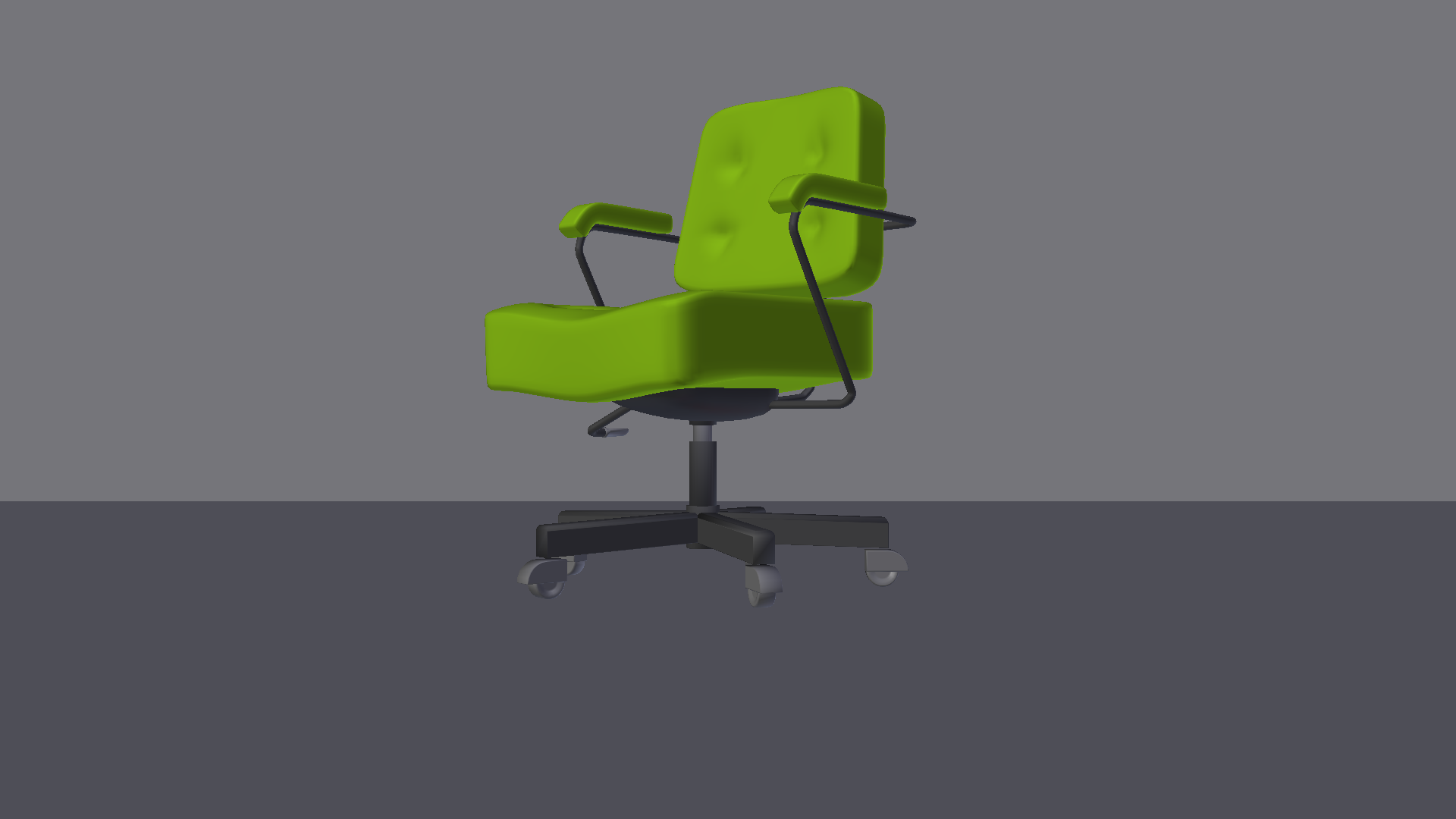 Rigged office chair preview image 2